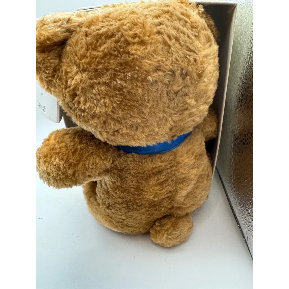 Carlyle & Co. Teddy Bear Blue‎ Bow Plush 2000 Collection New with Tags